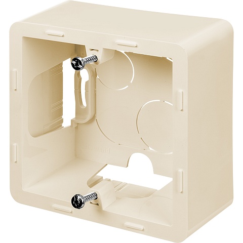 Legrand INSPIRIA Слоновая кость Коробка накладного монтажа - 1 пост