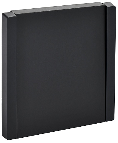IEK FORTE&PIANO Черный Выключатель 1-кл самовозвратный 10А FP110