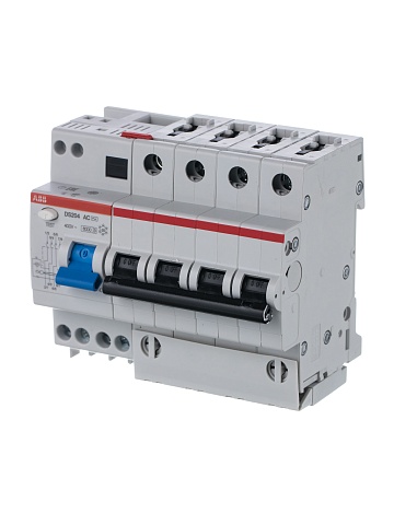 ABB DS204 AC-C10/0,03 Выключатель автоматический дифференциального тока 6мод.
