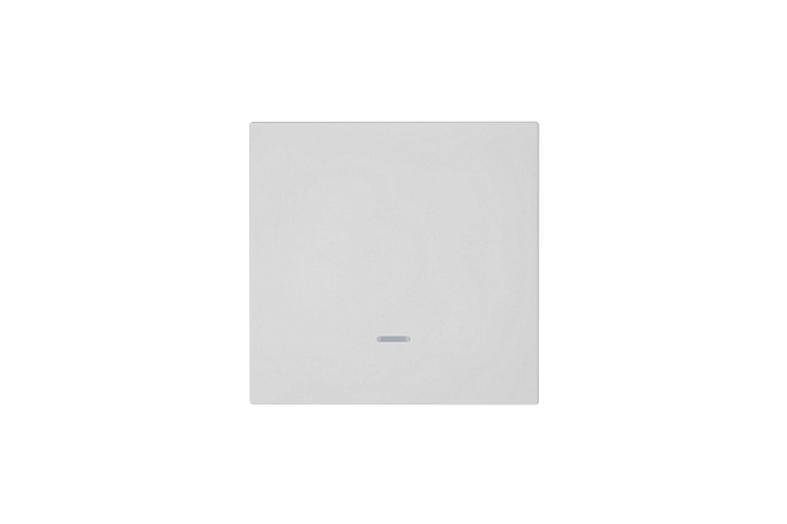 Jasmart FD Матовый тауп (soft touch) Выключатель 1-кл с подсветкой 10A 250V~
