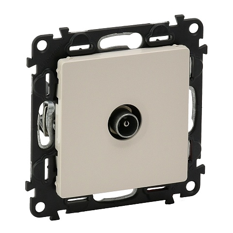 Legrand Valena LIFE DIY Сл.кость Розетка TV оконечная 10дБ 0-862 МГц.