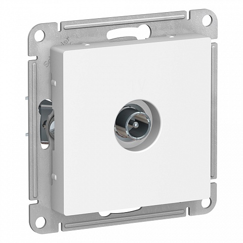 SE AtlasDesign Бел Розетка TV оконечная 1DB, механизм