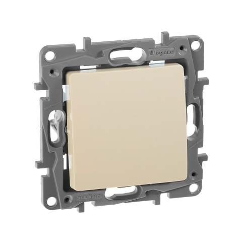 Legrand Etika Слоновая кость Переключатель, 10А, Винтовые клеммы