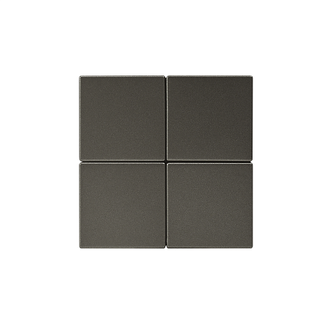 Systeme Electric ArtGallery Мокко Выключатель 4-клавишный сценарный, сх. 1