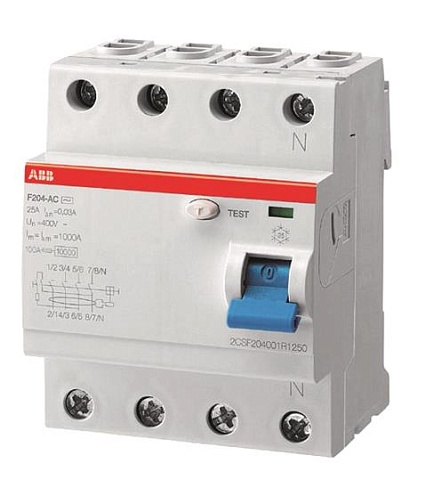 ABB Выкл.диф.тока 2мод. F202 B-16/0,03