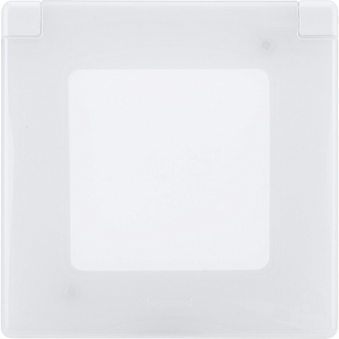 Legrand INSPIRIA Белый Рамка с защитной крышкой IP 44