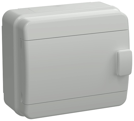 IEK TEKFOR Корпус пласт. КМПн-8 IP65 сер. непрозр. дверь