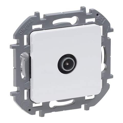 Legrand INSPIRIA Белый Розетка TV - оконечная - 10 дБ - 5-862 мГц