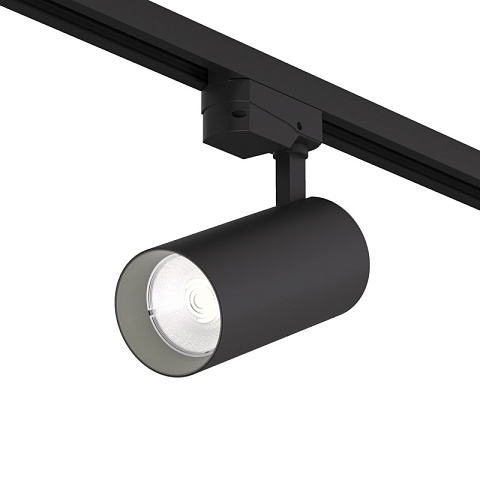 Denkirs DK6454-BK Трековый светильник SOLID KOPER, 145мм, d70, 220V, LED 4000K, 24W, IP20, черный, алюминий