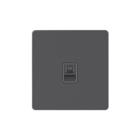Systeme Electric Systeme Infinity Вулканический пепел Розетка информационная RJ-45 кат.5e