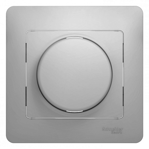 SE Glossa Алюминий Светорегулятор (диммер) LED, RC, 630Вт/ВА, в сборе
