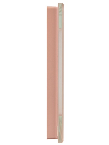 IEK BRITE DECOR Персик матовый стекло Рамка 3-мест. РУ-3-2-БрП