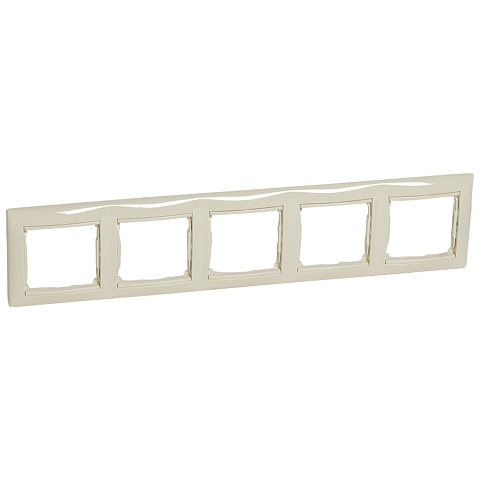 Legrand DIY Valena Слоновая кость Рамка 5-ая гориз.