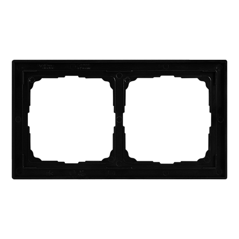 Systeme Electric ArtGallery Pure Органическое стекло Алюминий Рамка 2-ая