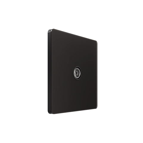 Systeme Electric Systeme Infinity Полярная ночь Розетка телевизионная TV/FM 5-1000MГц