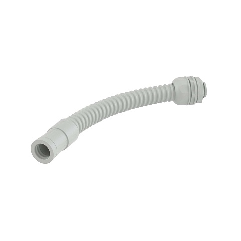 DKC Муфта гибкая труба-коробка IP 65,20mm, цвет серый RAL 7035