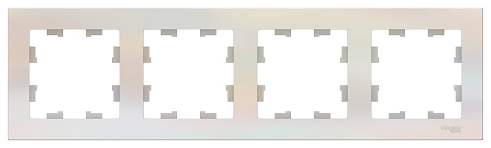 SE AtlasDesign Жемчуг Рамка 4-ая, универсальная