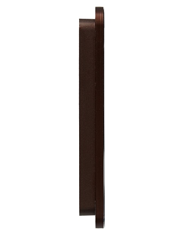 IEK BRITE DECOR Коричневый металл. скругл.угол Рамка 4-мест. РУ-4-1-Бр RE AL