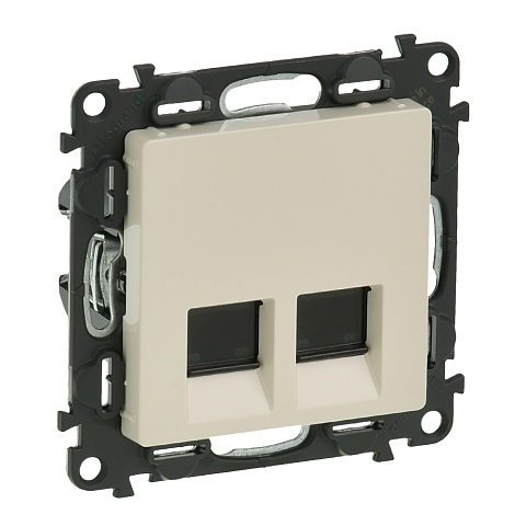 Legrand Valena LIFE DIY Сл.кость Розетка комп(RJ45) 2-ая 6 кат UTP