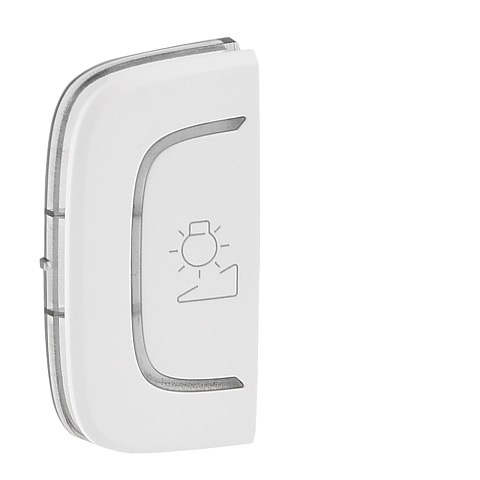 Legrand Valena ALLURE Бел MyHome Накладка мех. BUS/SCS с симв. "Светор-р", 1 мод установка слева