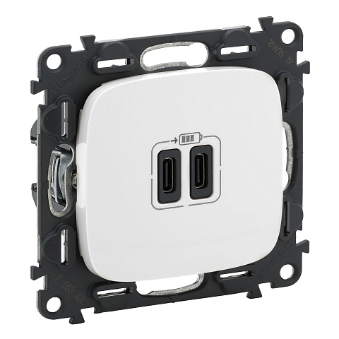 Legrand Vln-a Белый Зарядка USB C-C