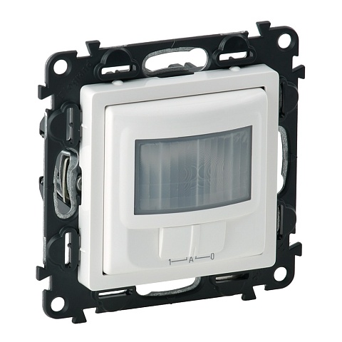 Legrand Valena LIFE DIY Бел Датчик движения 180° 250Вт без нейтрали, ручное управление