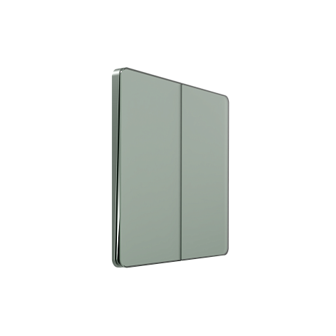Systeme Electric Systeme Infinity Таежное утро Выключатель/Переключатель 2-клавишный, 10А