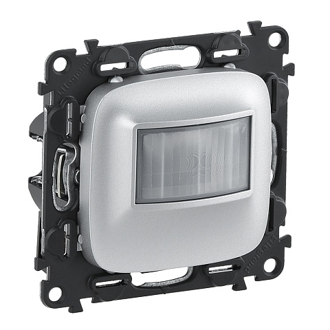 Legrand Valena ALLURE DIY Алюм Датчик движения 180° 250Вт без нейтрали
