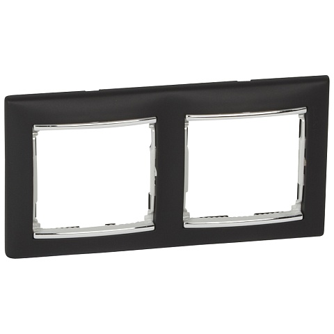 Legrand Valena Classic Ноктюрн/Серебро Рамка 2-ая