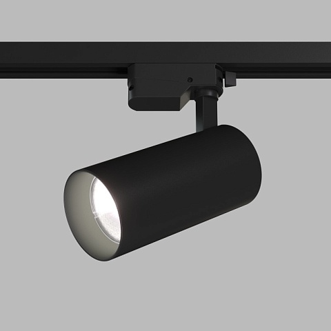 Denkirs DK6454-BK Трековый светильник SOLID KOPER, 145мм, d70, 220V, LED 4000K, 24W, IP20, черный, алюминий