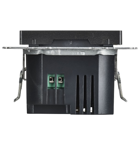 IEK BRITE Роз. USB A+C 45Вт высокоск. зар. РЮ11-2-БрЧ черн.