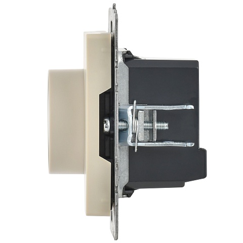IEK BRITE BASE Бежевый Термостат электронный с инд. ТС10-1-БрКр (терморегулятор)