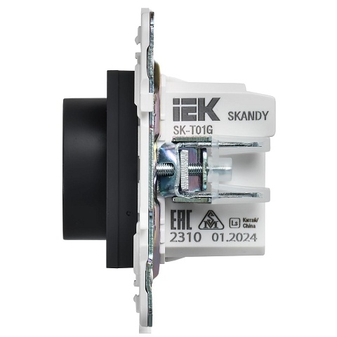 IEK SKANDY Графит Термостат электронный с индикацией SK-T01G