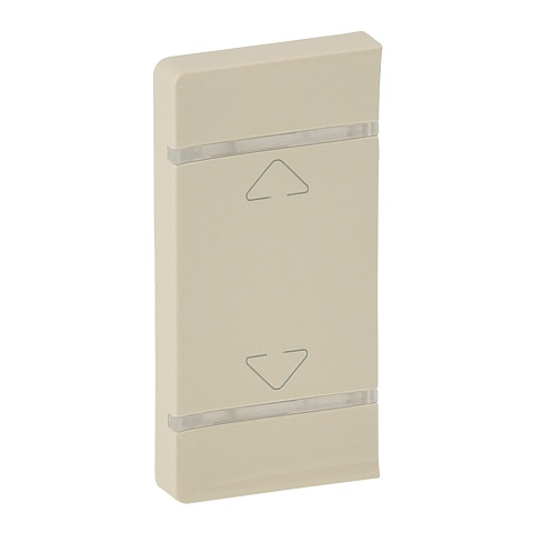 Legrand Valena LIFE Сл.кость MyHome Накладка мех. BUS/SCS.С сим"Вверх-вниз".1 мод.Уст. спр или сл