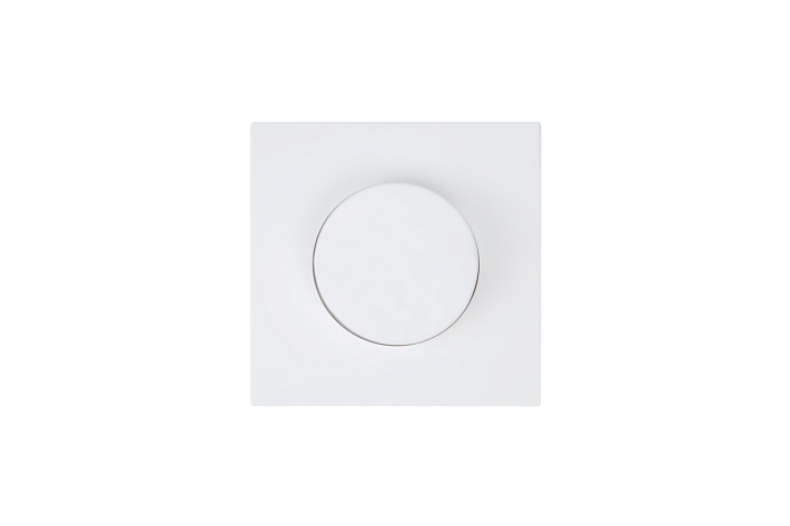 Jasmart FD Матовый белый (soft touch) Диммер LED 30-400W 1gang 2way