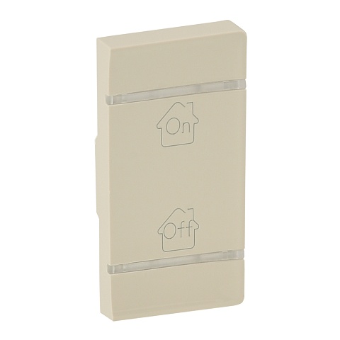 Legrand Valena LIFE Сл.кость MyHome Накладка для мех. BUS/SCS с симв. "GEN-On-Off" 1 мод. уст. спр.