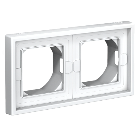 Systeme Electric ArtGallery Белый Рамка 2-ая IP44
