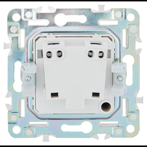 IEK SKANDY Графит Розетка б/з 10А SK-R02G