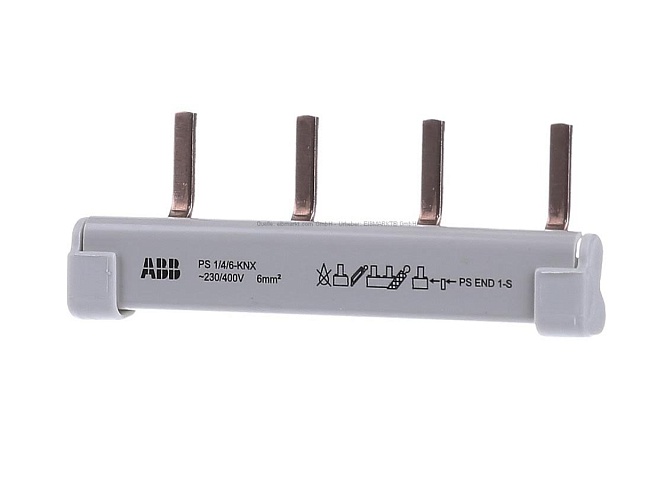 ABB PS1/4 Шина 1Ф к. 4мод.63А