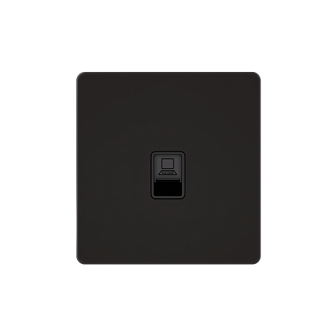 Systeme Electric Systeme Infinity Полярная ночь Розетка информационная RJ-45 кат.6