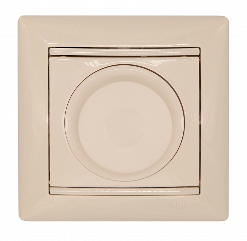 Legrand Valena Classic Слоновая кость Светорегулятор поворотный универсальный 2-проводный 5-300 Вт