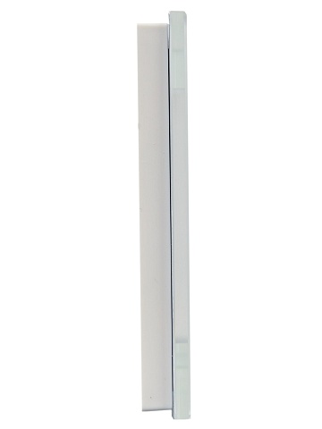 IEK BRITE DECOR Белый матовый стекло Рамка 2-м РУ-2-2-Бр