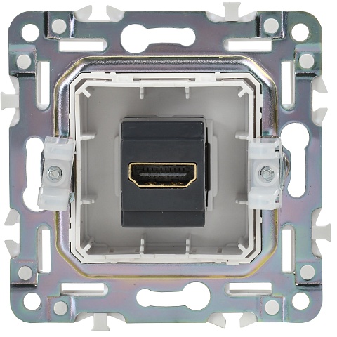 IEK SKANDY Черный Розетка HDMI SK-H01Bl
