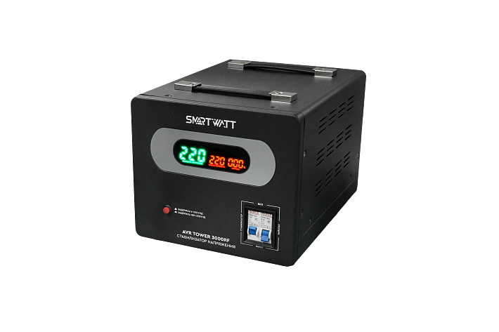 SMARTWATT Напольный стабилизатор напряжения AVR TOWER 3000RF