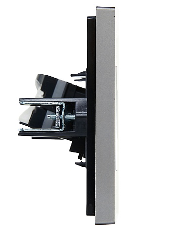 IEK FORTE&PIANO Сталь Розетка комп. RJ45 кат.5E FP532
