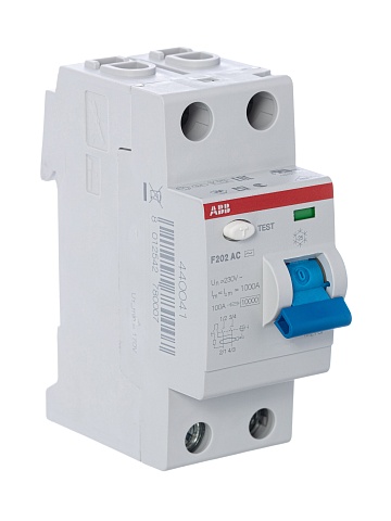 ABB F202AC УЗО 2Р 40А 100mA (AC)