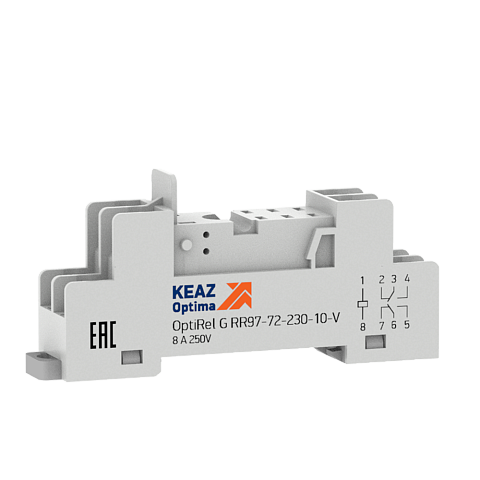 КЭАЗ Розетка для реле OptiRel G RR97-72-230-10-V