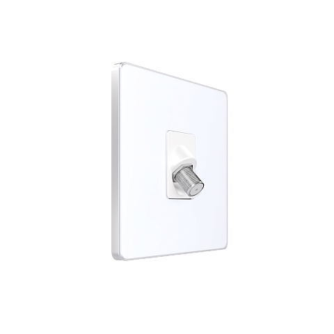 Systeme Electric Systeme Infinity Арктический лед Розетка телевизионная TV/FM/SAT 5-2400MГц