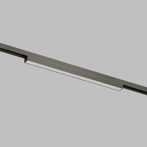 Denkirs DK5751-DN Светильник для трека SHINE LINEAR со светодиодом, L301*W19*H27, 48V DC, 12W, RA≥90, 3000K, IP20, темный никель, алюминий