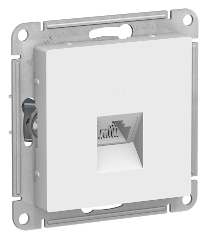 SE AtlasDesign Бел Розетка компьютерная RJ45, механизм